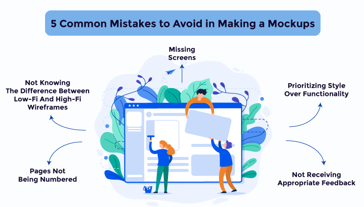 Mistakes to Avoid in Making Mockups
